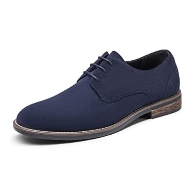 Bruno Marc Zapatos de Cordones Zapatillas de Vestir Oxfords Clásico Formales Derby para Hombre Armada URBAN-08-E Talla 41 (EUR)