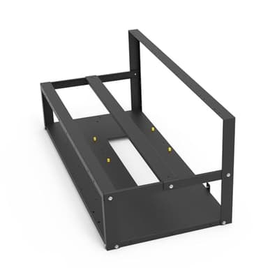 Caja de marco de plataforma de minería 8 GPU Crypto Moneda Bitcoin Open Airs ETH/ETC/ZEC Herramientas de accesorios de éter, soporte de placa base Marco de minero Moneda cripto Bitcoin