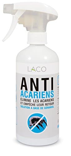 Antiacaros Spray 500ml para textiles como Colchon y Cama, Producto Anti Acaros
