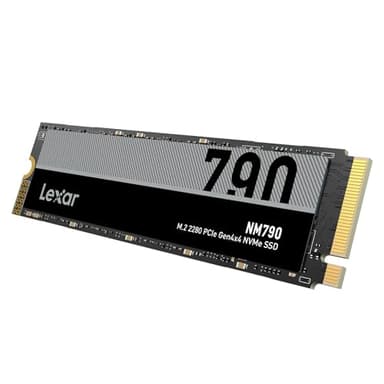 Lexar NM790 2 TB SSD, PCIe Gen4x4 NVMe 1.4 M.2 2280 SSD, hasta 7.400 MB/s de Lectura, 6.500 MB/s de Escritura, para PS5, PC, Ordenador portátil y Jugadores