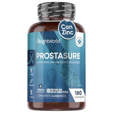 Saw Palmetto - 180 Cápsulas de Serenoa Repens con Semillas de Calabaza, Ortiga, Zinc, Vitamina D3 y B6 - Apoyo para la Próstata del Hombre, Suplemento para 6 Meses, Sin Gluten y Sin OGM