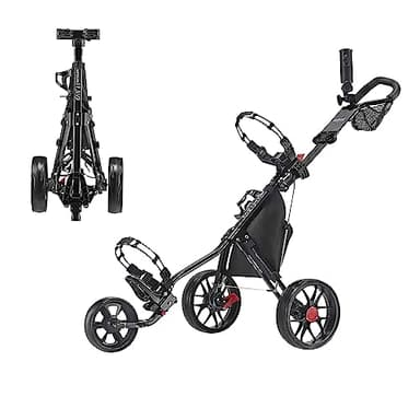 Caddytek Caddylite 11.5 V3-Black Carrito de Golf, Unisex-Adulto, Negro, Talla única