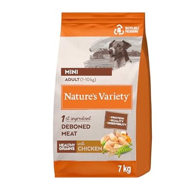 Nature's Variety Healthy Grains Pienso para Perros Adultos con Mini con Pollo - 7kg