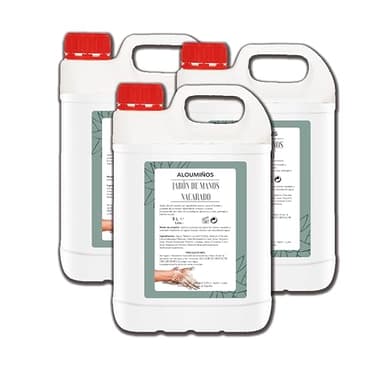 Jabón de Manos Líquido - Aloe Vera/Urea/Glicerina - Fragancia Termal - 3 x 5 L