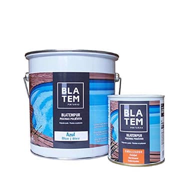 BLATEMPUR PISCINAS DE POLIESTER AZUL 4L