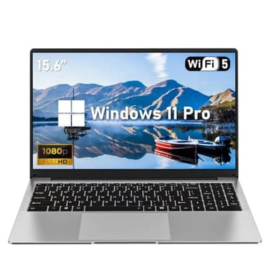 FUNYET Ordenador Portátil 15.6 Pulgadas Celeron N4000,Windows 11,Portátil 8GB RAM LPDDR4 256GB SSD,Convertible 180°Portatil Laptop IPS FHD Pantalla 1920 * 1080, BT5.0,USB3.0, HDMI, TF Card Slot,WiFi