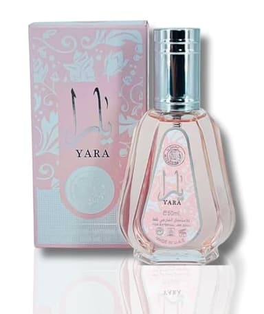 Arab Eau de Parfum Yara - Spray 50 ml para mujer Hecho en Dubai Aroma oriental