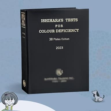 Ishihara Test Chart Books, Color Blind Test Chart, Distinguir Entre Pacientes Daltónicos, Números Ocultos Y Diseño De Categorías, para Vision Care Center Hospital