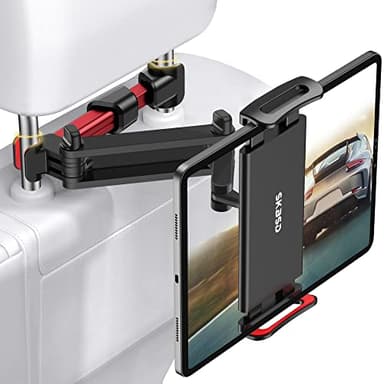 Soporte Tablet Coche, Soporte Reposacabezas para Tablet,Soporte Tablet de Coche con Apoyo 360 Rotación para 4,7~13 Pulgadas iPad, iPhone, Galaxy Tab, Huawei Mediapad, Switch et d'autres Smartphones