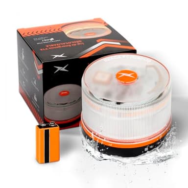 MERCURY - Baliza V16 Homologada DGT con Geolocalización - Luz de Emergencia Con Conexión hasta 2038, Tecnología NB-IoT,Base Imantada,IP54 - Cumple Normativa 2026 para Coches y Motos (1und)