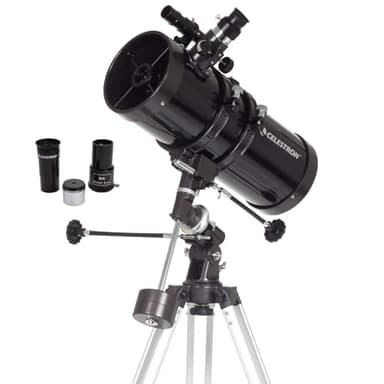 Celestron 21049 Power Seeker 127EQ Telescopio Reflector, Negro