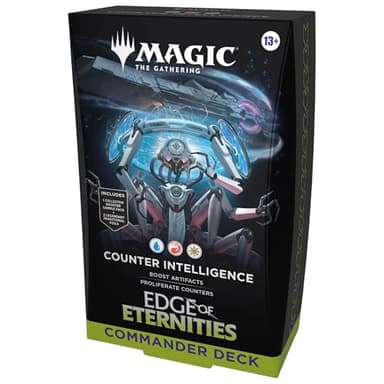 Magic The Gathering, Color Blue, Red, White (Wizards of The Coast D4456000)