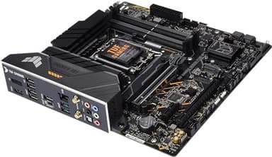 ASUS TUF Gaming B660M-PLUS WiFi - Placa Base Intel B660 (LGA 1700) mATX (VRM de 10+1 Fases, PCIe 5.0, DDR5, M.2 PCIe 4.0, Wi-Fi 6, 2.5Gb Ethernet, USB 3.2 Gen. 2x2 Tipo C, Aura Sync)