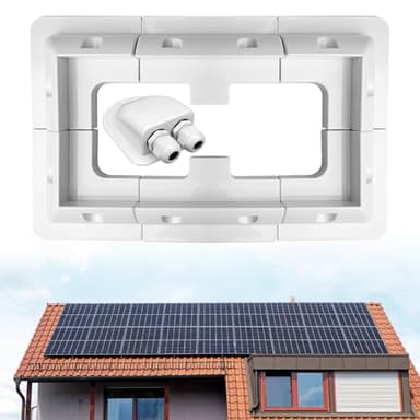 7 unidades de soporte para panel solar autocaravana, soporte de panel solar, soporte de montaje para panel solar, soporte de montaje para paneles solares, para techos de caravanas, barcos, caravanas