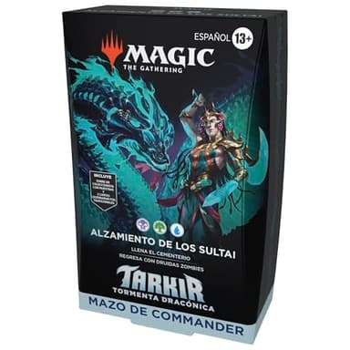 Mazo de Commander de Tarkir: Tormenta dracónica de Magic: The Gathering - Alzamiento de los Sultai (Versión en Español)