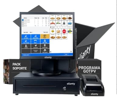 TPV táctil Completo para hostelería, Bares y restaurantes. EL Unico con Soporte TÉCNICO Gratis DE Lunes A Domingo.
