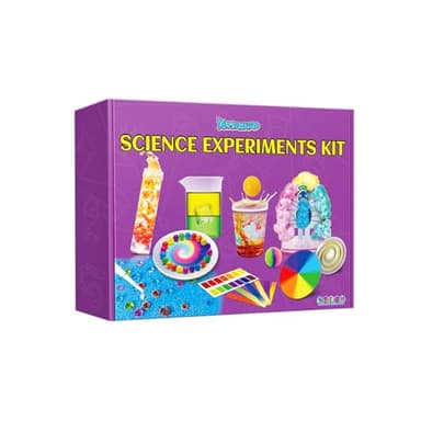 YOPINSAND 40+ Experimentos Científicos para Niños, Caja de Química y Laboratorio, Ideas Creativas para Regalos de Cumpleaños, Juguetes Educativos para Niños y Niñas
