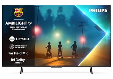 Philips Ambilight 65PUS8200 4K LED Smart TV - Pantalla de 65 Pulgadas con Plataforma Titan OS, Pixel Precise Ultra HD y Sonido Dolby Atmos - Funciona con Alexa y con el Asistente de Voz de Google