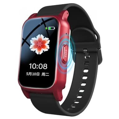 Reloj Inteligente con Detección de Caídas Smartwatch para Personas Mayores Reloj Localizador GPS para Mayores con Botón de Llamada de Emergencia SOS