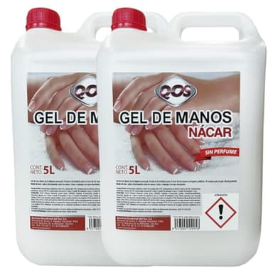 Clim Profesional 2 Jabón de Manos Dermo Sin Perfume ni Colorantes, Caja 2 Garrafas 5 Litros, Gel Higienizante PH Neutro para Uso Doméstico y Profesional