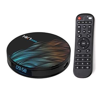 Xilibod HK1 MAX Android TV Box 10.0 4GB RAM 32GB ROM RK3318 2.4G/5.0G WiFi with BT 3D 4K 1080P Smart TV Box - Model No.: HK1max 4GB 32GB