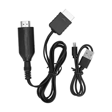 Cable HDMI para Consola PS2 PS1, para PS1/para PS2 a Cable HDMI AV, para Interfaz Multimedia PS2 a HD Cable de Enlace HD, Cable Convertidor de Video de Consola de Juegos de 100 Cm