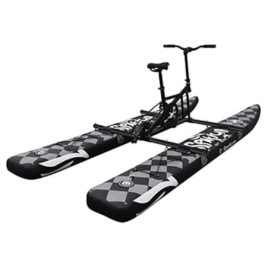Spatium Bicicleta Acuática Bote Inflable A Pedales Bote Inflable de Pesca a Pedales Libere su Mano y Disfrute del Agua y la Pesca Water Bike Tablero de Damas