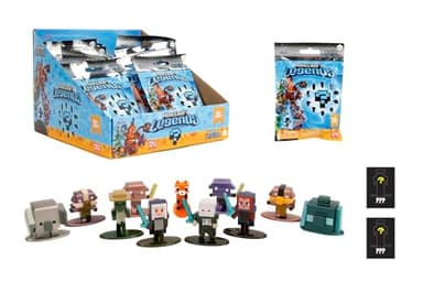 Jada Toys - Minecraft Blind Pack Nanofigs, Wave 2, Minecraft Legends Nano Figura Coleccionable Metal, Varios Modelos, 4 cm, A Partir de 3 años