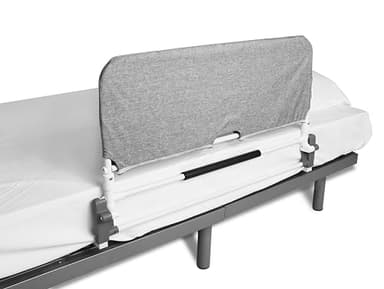 KMINA - Barandilla Cama Adulto Abatible (de 90 a 180 cm), Barrera Ajustable, Asidero Mayores, Ayuda Levantarse