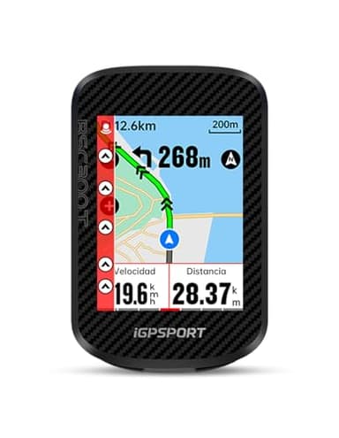 iGPSPORT BSC300T GPS Bicicleta, Pantalla Táctil Color 2,4'' GPS Bicicleta Computadora Navegación Mapas Compatible 130 Datos Compatibles de E-Bike, Impermeable, Tipo-C