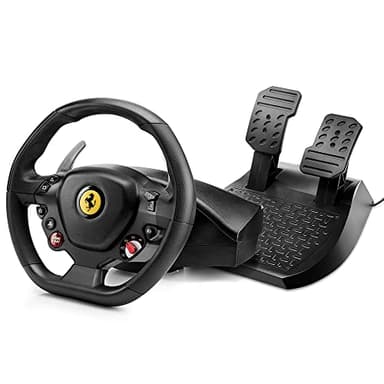 Thrustmaster T80 RW Ferrari 488 GTB - Experiencia de Carreras de Alta Gama para PlayStation - ¡Conviértete en el Rey de la Pista!