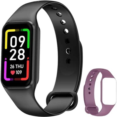 Blackview Smartwatch, Reloj Inteligente Mujer Hombre - Oxímetro(SpO2) Caloría Podómetro Sueño Pulsometro | Pantalla de 1,47 Pulgadas, iP68 Impermeable, Pulsera Actividad Compatible con Android e iOS