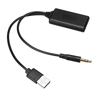 ENJOY-UNIQUE Módulo Bluetooth Adaptador Receptor Aux Cable, USB Jack 3.5 mm Plug Coche Audio Auxiliar Radio inalámbrica Estéreo AUX-IN Accesorios Compatible con Audi Mercedes Benz BMW Citroen