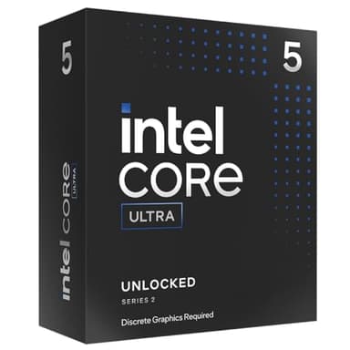 Intel® Core™ Ultra 5 procesador para Equipos de sobremesa 245KF 14 núcleos (6 P-Cores + 8 E-Cores) hasta 5,2 GHz