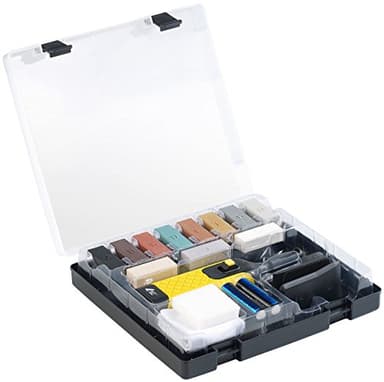 AGT Baldosas de cerámica - Kit de reparación de azulejos: Juego de reparación WRS-11.fks para baldosas, Azulejos y loza (Kit de reparación Losas, Losas reparar Equipo, Reparación de suelos)