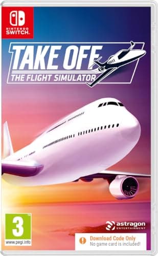 Take Off - The Flight Simulator Videojuego para Nintendo Switch, Código en la Caja