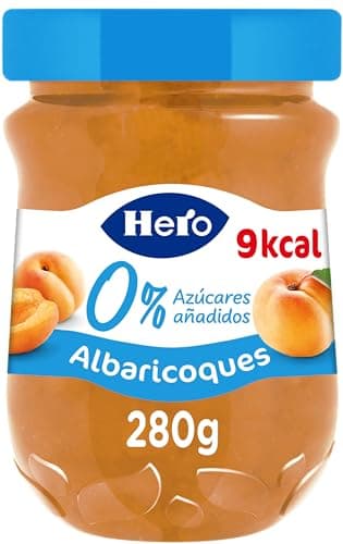 Hero Diet Confitura de Albaricoques con 0 % Azúcares Añadidos - 280g