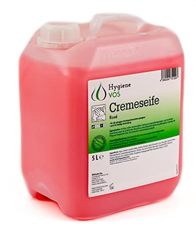 Hygiene VOS Jabón Líquido de Manos 5 litros pH Neutro de Uso Diario. Fórmula Extra Suave y Biodegradable. Adecuado para Todo Tipo de Dispensadores