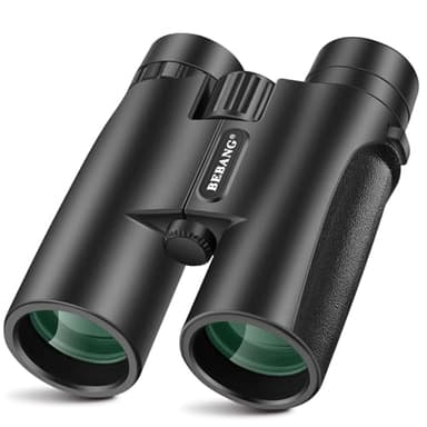 Prismaticos Profesionales para Adultos 10x42 Prismaticos Largo Alcance, Antiniebla e Impermeables, Prismas BaK4 y Lentes FMC, Potentes Binoculares para Observación de Aves, Caza, Senderismo