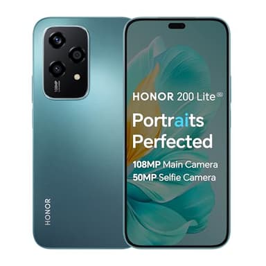 Honor 200 Lite, Dual, 256GB 8GB Ram, Cyan Lake