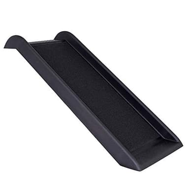 lionto Rampa para Perros Escalones para Perros Rampa para Coches Rampa para Maleteros para Mascotas Robusta 100x38 cm Negro