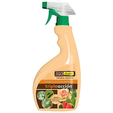 Bioflower - Insecticida Fungicida Triple Acción | Solución Natural Ecológica 750 ml | Extractos Vegetales y Boro | Listo para Usar | Ideal para Plantas y Jardines, Multicolor