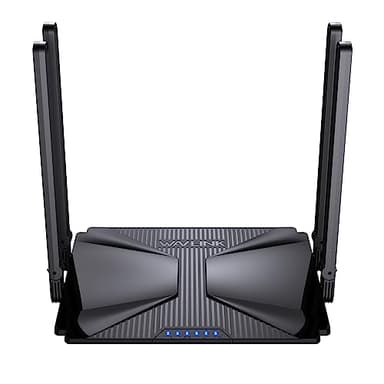 WAVLINK AX3000 Router WiFi 6,Doble Banda(2.4GHz+5GHz),802.11ax Router Gigabit Inalámbrico para Gaming y VR,Todo en Modo Mesh & Ap,MU-MIMO,Beamforming,OFDMA,WPA3,Soporta 160MHz & IPv6