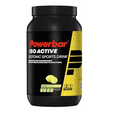 Powerbar Isoactive Lemon 1320g - Bebida Deportiva Isotónica - 5 Electrolitos