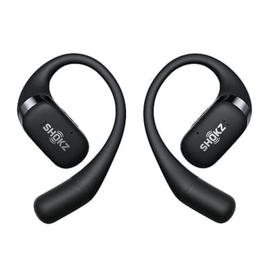 Shokz OpenFit Écouteurs Sans Fil Crochets auriculaires Appels/Musique/Sport/Au quotidien Bluetooth Noir