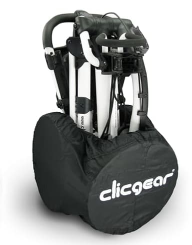 Clicgear LONGRIDGE CGWC01 Cubre Ruedas Clicgear Golf Trolley, Negro