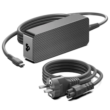 KFD PD 100W USB Tipo C Cargador Portátil Adaptador para LG Gram 14 15 16 17Z90P 16Z90P 14Z90Q 15Z90Q MacBook Air/Pro 16 15 14 2024 M4, HP Dell, Surface, Chromebook ADP-100SB D ADP-90FE D Power Adapter