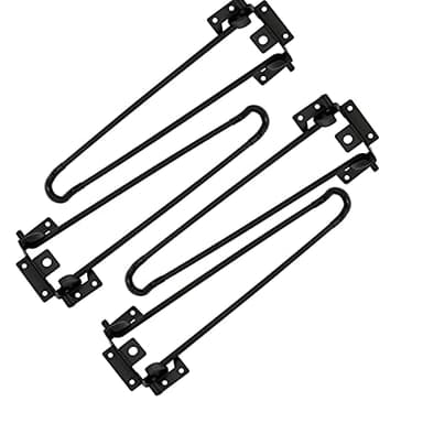 Qrity 4X Patas de Mesa Plegables de 32 cm para Mesa de Camping Plegable de Bricolaje portátil, Mesa de Ordenador portátil para cocinar al Aire Libre