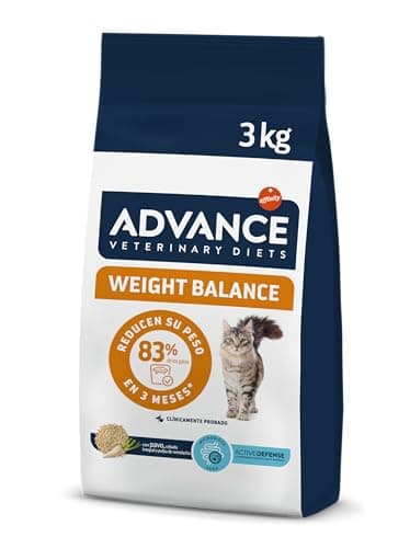 Advance Veterinary Diets Weight Balance - Pienso para Gatos con Problemas de sobrepeso - 3kg