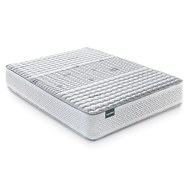 beloBed Colchones 135x190 Colchón Viscoelastica Reversible Altura 28 cm Firmeza Media Resistente Transpirable Enrollado Comodo. Airluxe